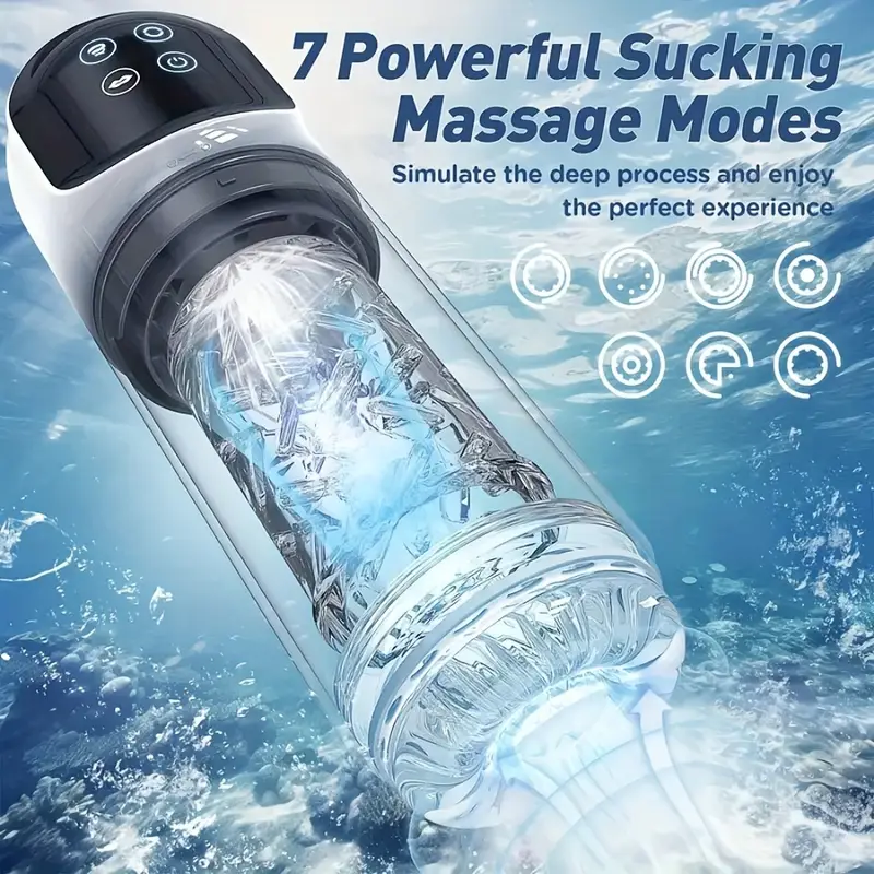 Male Electric Masturbator/2pcs Hands Free Wearable Pants Combination Set